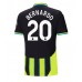 Maillot de foot Manchester City Bernardo Silva #20 Extérieur vêtements 2024-25 Manches Courtes